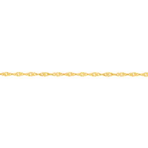 Łańcuszek złoty Singapur 40 cm